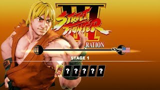 SFV AE - Ken Masters Arcade Mode (Full) [Street Fighter 3 Path]