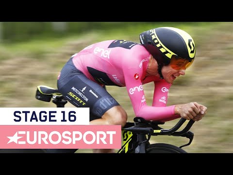 Video: Simon Yates mengekalkan Maglia Rosa ketika Rohan Dennis memenangi TT dalam Giro Peringkat 16
