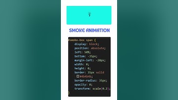Smoke Animation |Html Css Javascript #coding #javascript #programming #code #web3 #animation #css