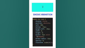Smoke Animation |Html Css Javascript #coding #javascript #programming #code #web3 #animation #css