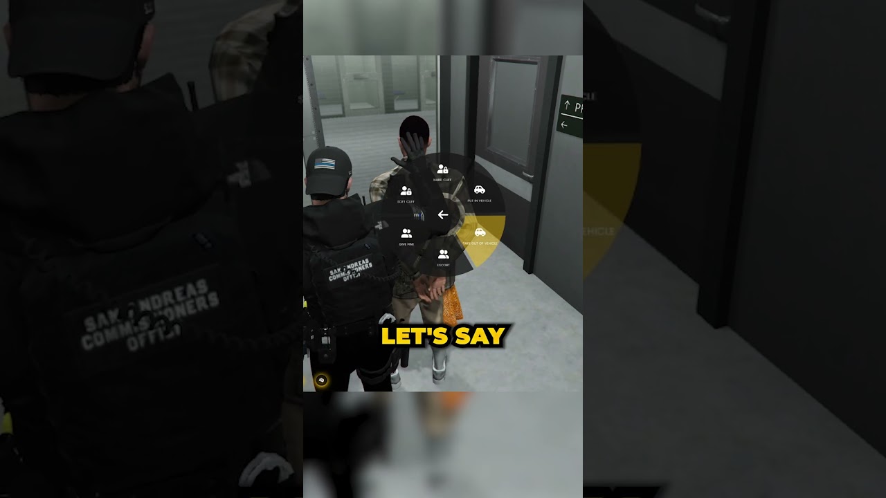 Gang Rescues Gangmember by Breaking into PD! | GTA RP | #fivem #gtarp #shorts