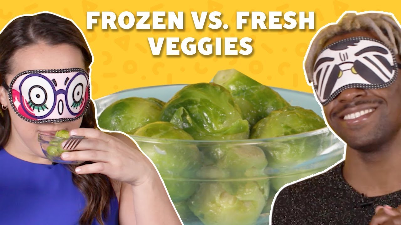 We Tried Frozen vs. Fresh Veggies | Taste Test | Food Network