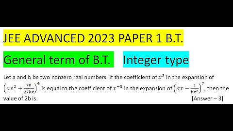 Let a and b be two nonzero real numbers. If the coefficient of x^5 in the expansion of (ax^2+70/27bx