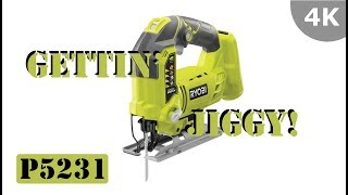 Ryobi 18-Volt ONE+ Cordless Orbital Jig Saw with Speed Match - P5231