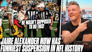 Packers Suspend Jaire Alexander For Doing Coin Toss Without Team Naming Him Captain? Pat Mcafee