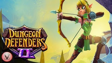 Dungeon Defenders 2 - Hard Huntress Gameplay
