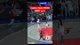 Caitlin Clark FROM RANGE 🔥🎯 #wnba #shorts #caitlinclark #explore #foryou #fyp #basketball #viral