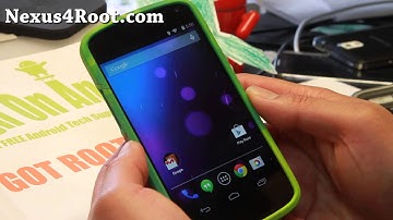 Android 4.4.3 Stock ROM + Root for Nexus 4!