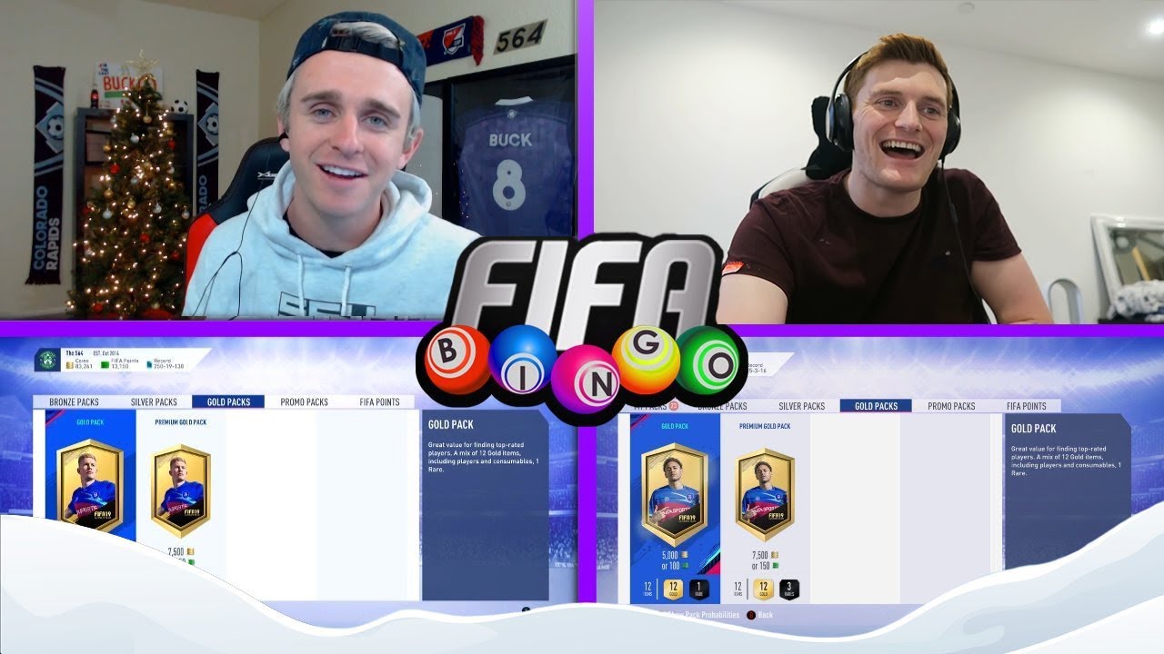 FIFA BINGO vs CapgunTom!