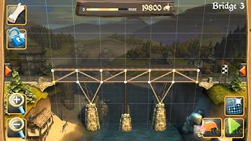 #BridgeConstructor Medieval Walkthrough Chapter 2 Bridge 3