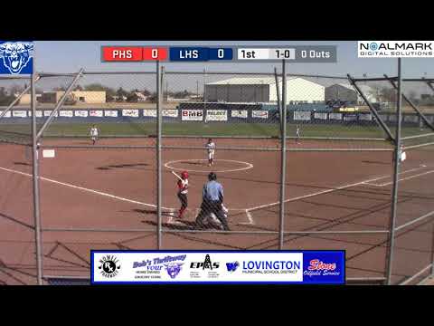 Lovington Softball vs Portales