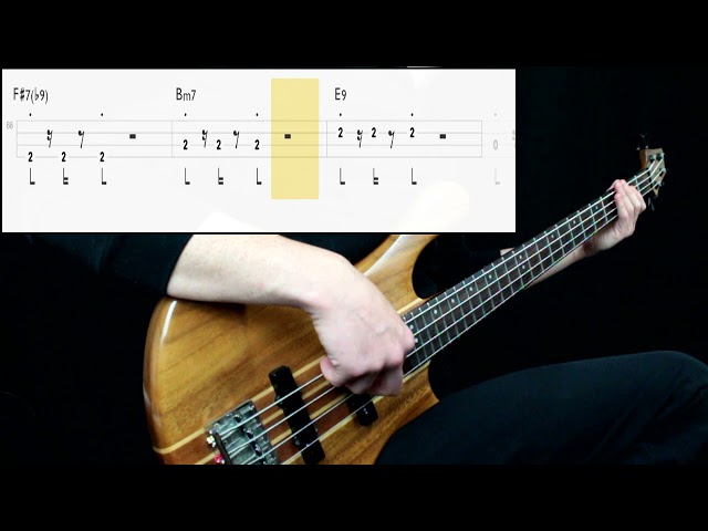 Kingo Hamada - 街のドルフィン (Machi No Dorufin) (Bass Cover) (Play Along Tabs In Video) class=