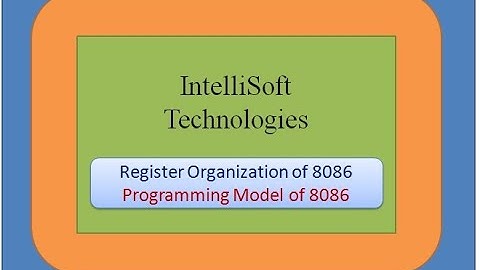 Register Set of 8086 | Programming model of 8086 | Basics of Microprocessor | Microprocessor 8086