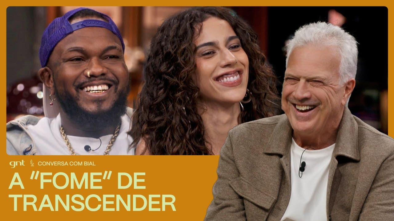 Djonga e Marina Sena: MINEIROS unidos PELA MÚSICA e pelo AXÉ | Conversa Com Bial | GNT