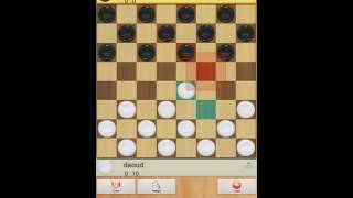 Spanish checkers game  san yu yi(Myanmar)and daoud((Algeria) screenshot 5
