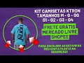 KTRON COMPANY | KIT CAMISETAS MASCULINAS M AO G4 (PLUS SIZE) | CONTATO NA DESCRIÇÃO