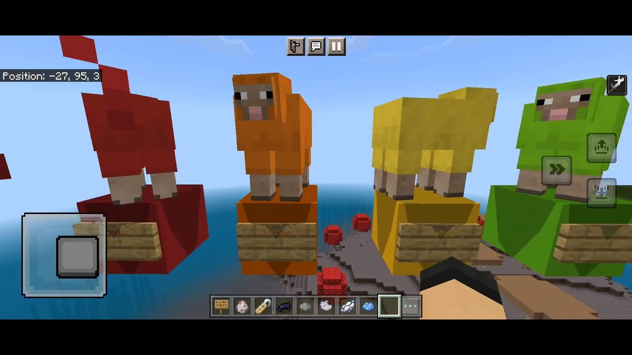 [My 55th Video] Minecraft Sheep Colors (Part 3)