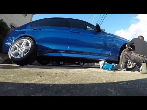 BMW タイヤ交換 スタッドレス うえしん