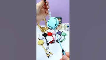 3 In 1 Retractable Data Cable #shorts  #ytshorts #datacable @ottgadgets4774