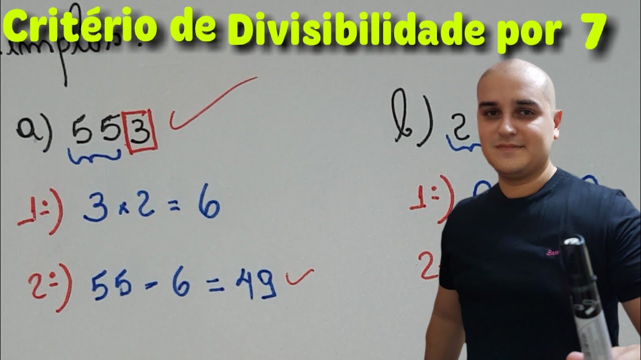 Critério de Divisibilidade: Critério de Divisibilidade por 7 - YouTube