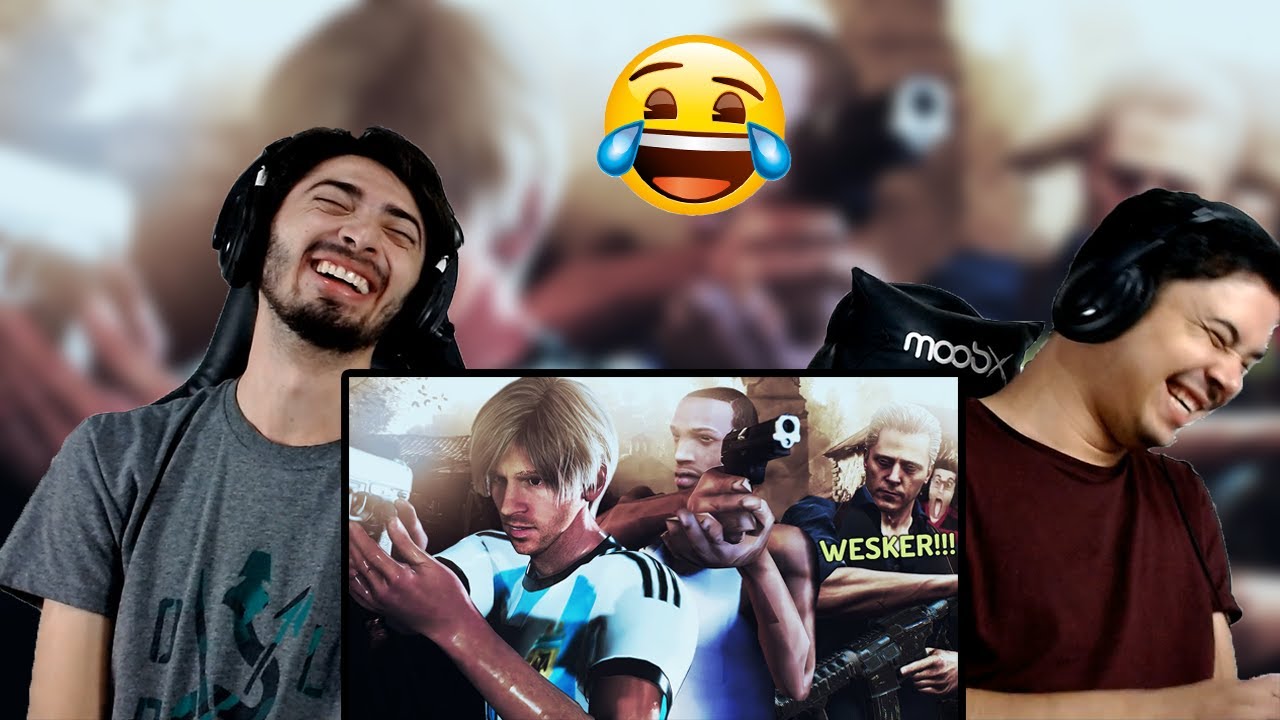 REACT CJ, Wesker 😱, Messi, Batman, Mario e Mais! Ó os Mods! - Resident Evil 4 Remake (Games EduUu)