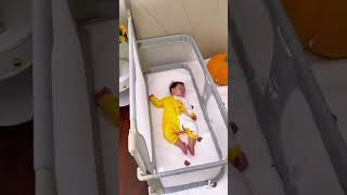 ⭐ Product Link in Comments!⭐Baby Comfy Safety Lightweight Bed Side Crib #baby