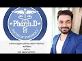 Career opportunity after Pharma D course #PharmDcourse