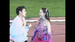 Mark Prin and Bow Maylada during  #BelovedFestival53ปีดีต่อใจ @Ch3Thailand