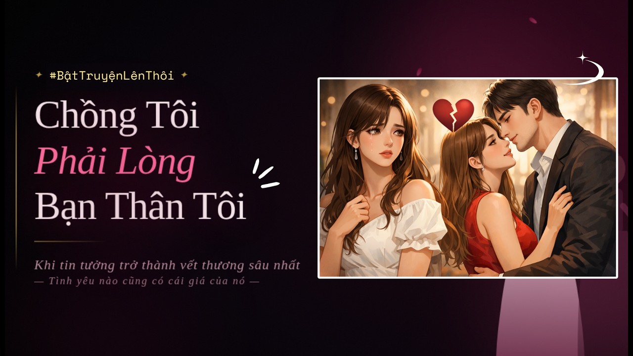[Truyện Audio] Chồng Tôi Phải Lòng Bạn Thân Tôi - Truyện Ngôn Tình, Tâm Lý | Bật Truyện Lên Thôi