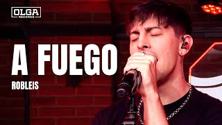 A Fuego  Robleis  Show En Vivo En Tdt