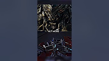 optimus prime (tfp) vs megatron (mv 1) // #transformers #shorts
