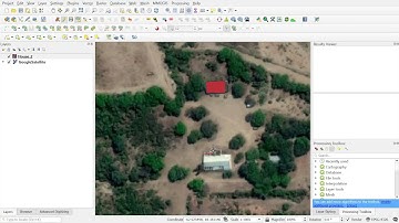 QGIS 3: Make a new Shapefile (shp) and make Polygons.