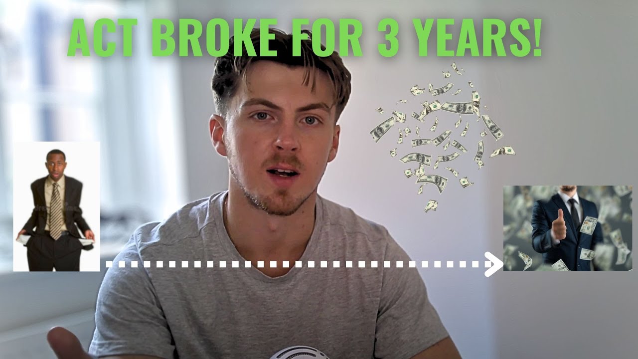 Why You Should Act Broke For 3 YEARS