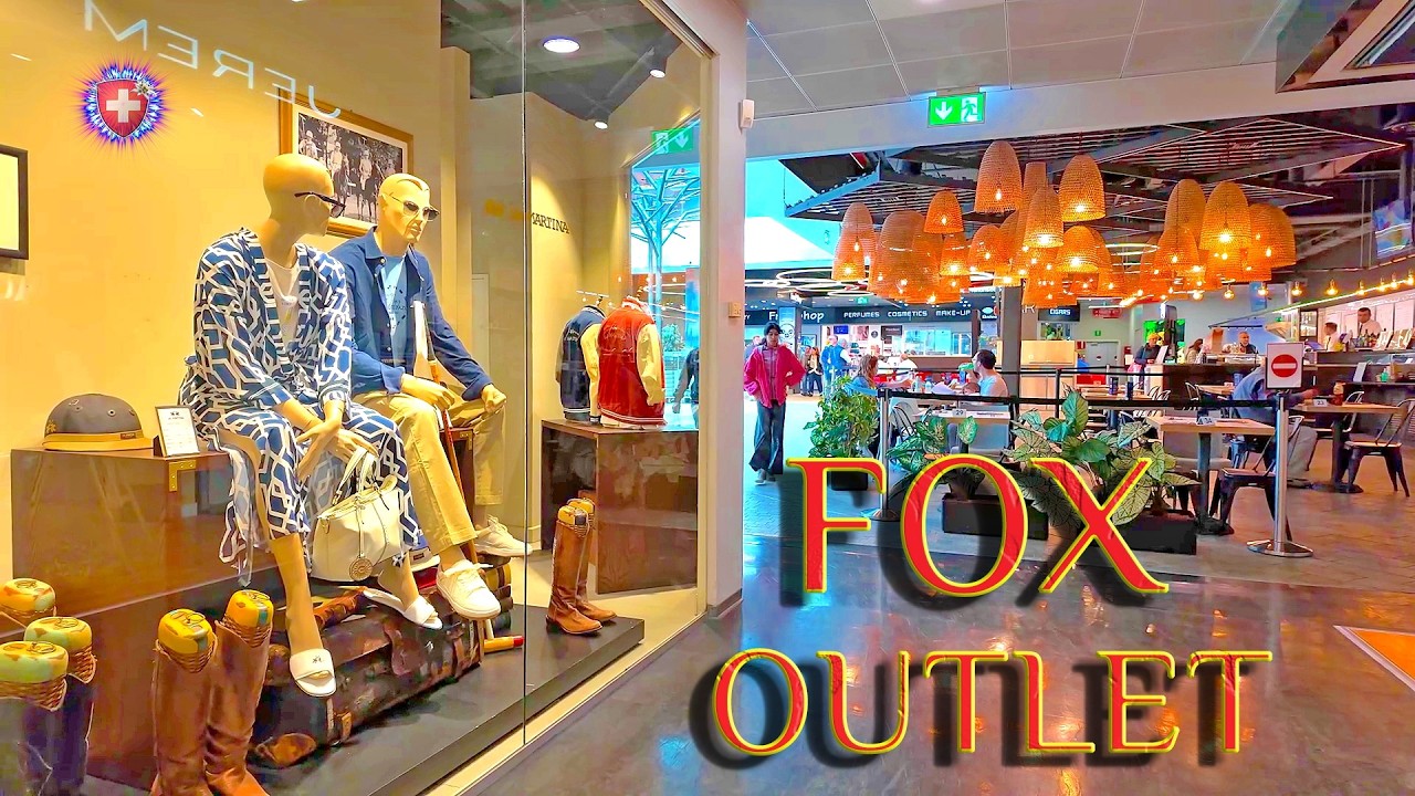FOXTOWN OUTLET SWITZERLAND ✨ Top luxury brands Factory Stores SHOPPING 