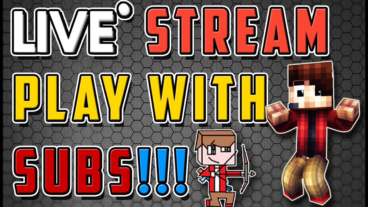 Minecraft [ LIVE STREAM ] Playing With Subscribers With X3M Miner :D ...