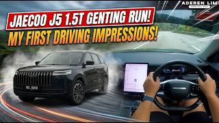 Part 2/2 | 2026 Jaecoo J5 1.5T | Malaysia #POV [Genting Run 冲上云霄] [CC Subtitle]