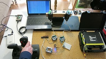 Control two BTS7960 with nodeMCU  from Raspberry Pi  over Wifi via MQTT and Redis Memcache