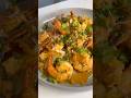 Garlic Butter Shrimp with Parmesan 🔥#shortsfeed   #food   #cooking  #recipe    #shortvideo #اكسبلور