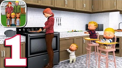 Pregnant Mother : Triplets Baby Happy Family Life Gameplay Walkthrough Part 1 || Level 1 to 5 ||