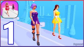 Fashion Queen: Dress Up Game - Gameplay Walkthrough Part 1 Catwalk Barbie Model - Android Gameplay screenshot 1
