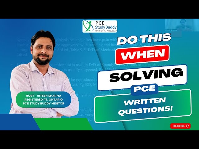 Mastering PCE Written Questions: Expert Tips from Dr. Hitesh Sharma class=