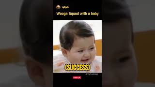 Wooga Squad with a Baby !  #v  #bts