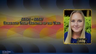 UCSD 2025 Exemplary Staff Employee of the Year - Heather Bradley