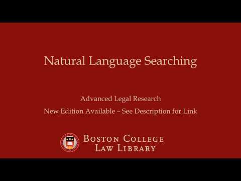 Natural Language Searching