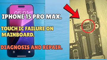 📱 iPhone 15 Pro Max Touch IC Repair | Mainboard Diagnosis & Fix for Touch Issues 🔧
