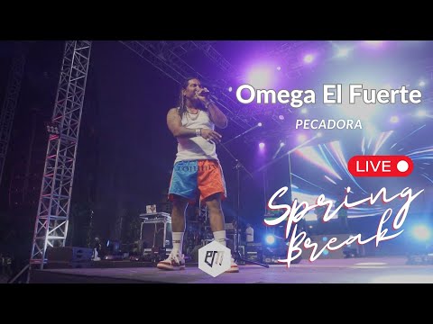 Omega el Fuerte Pecadora – Video en vivo.🔴 |Spring Break Festival 2023