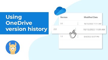 How to use version history in OneDrive