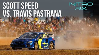 Scott Speed vs. Travis Pastrana | Nitro Rallycross Battle Bracket Round 5 Day 1