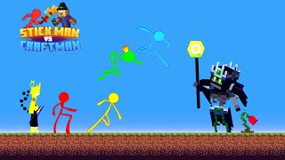 Jogo dos anúncios - Stickman Fight Craft Adventure screenshot 5