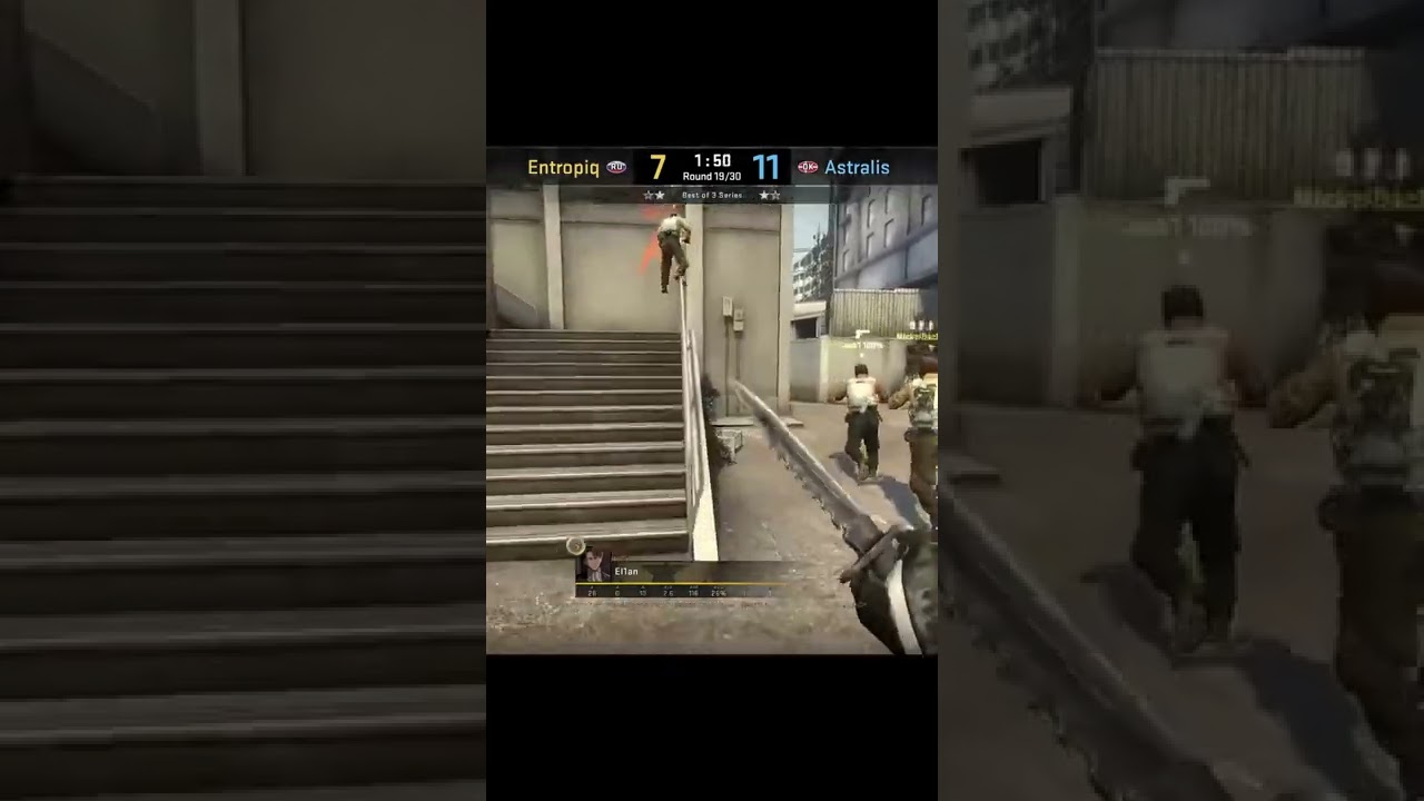 Entropiq Overpass Fast 4 Player Boost With Rifle (CSGO TRICKS)